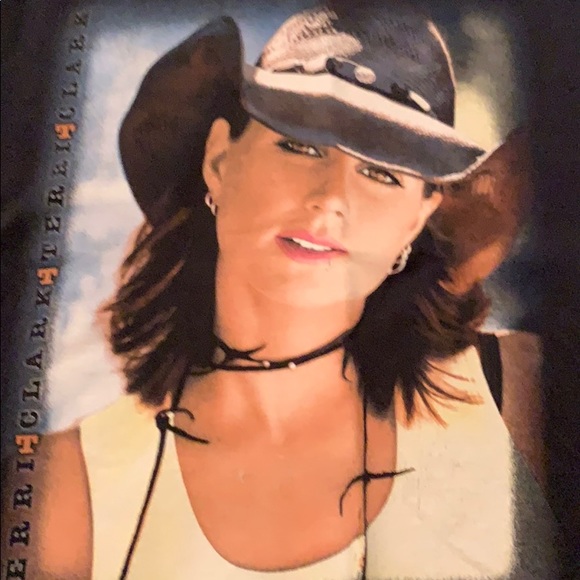 Terry Clark Tour T-shirt 2005 Size small - Picture 3 of 6